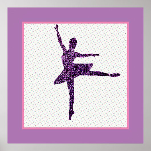 Dancer Imitate Sparkle Tiny Dot Poster (Vorne)