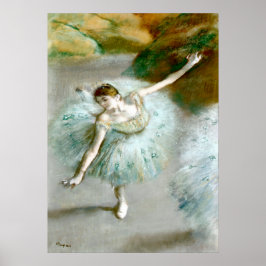 Dancer in Green - Edgar Degas Poster
