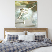 Dancer in Green von Edgar Degas Leinwanddruck (Insitu (Schlafzimmer))