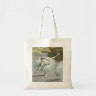 Dancer in Green von Edgar Degas Tragetasche