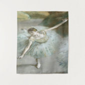Dancer in Green von Edgar Degas Wandteppich (Vorderseite)