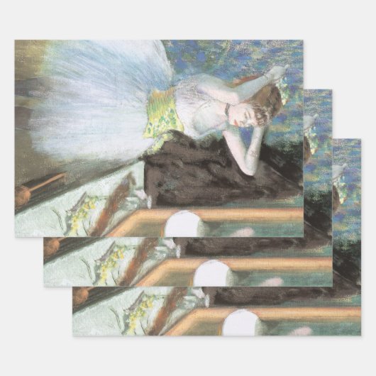 Dancer in ihrem Dressing Room von Edgar Degas Geschenkpapier Set (Set)