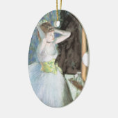 Dancer in ihrem Dressing Room von Edgar Degas Keramik Ornament (Links)