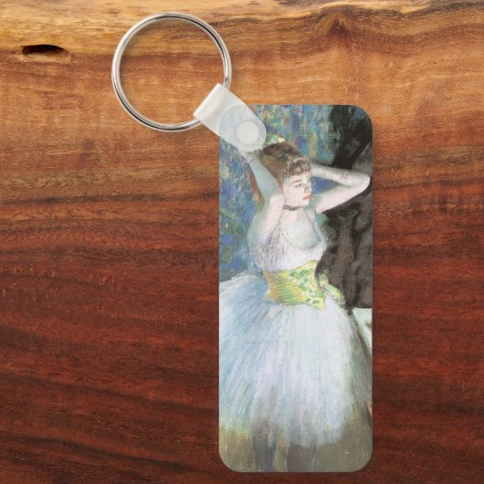 Dancer in ihrem Dressing Room von Edgar Degas Schlüsselanhänger (Vorderseite)