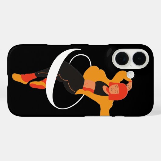 Dancer in Motion Phone Case (Rückseite (Horizontal))