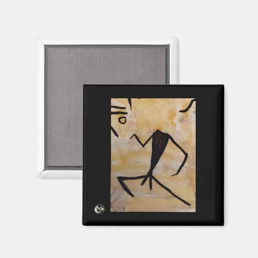 Dancer Magnet (Vorderseite/Rückseite)