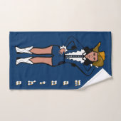 Dancer/Majorette Western Denim #2 Handtuch (Handtuch)