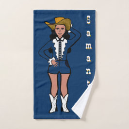 Dancer/Majorette Western Denim #2 Handtuch
