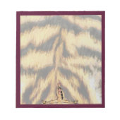 Dancer Notepad Maroon Tiger #2 Notizblock (Vorderseite)