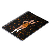 Dancer Orange Fringe Notebook #2 Notizblock (Linke Seite)
