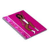 Dancer Pink Spark Notebook #1 Notizblock (Rechte Seite)