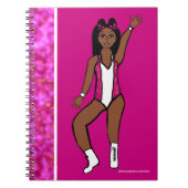 Dancer Pink Spark Notebook #1 Notizblock (Vorderseite)