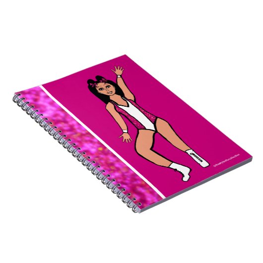 Dancer Pink Spark Notebook #2 Notizblock (Rechte Seite)