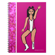 Dancer Pink Spark Notebook #2