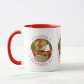 DANCER REINDEER Red Combo Tasse (Links)