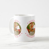 DANCER REINDEER White Tasse (Vorderseite Links)