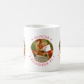 DANCER REINDEER White Tasse (Mittel)