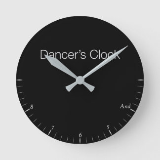Dancer’s Clock Runde Wanduhr
