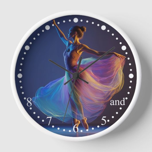Dancer’s Clock Uhr (Vorderseite)