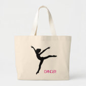 DANCER Silhouette Dance Bag Tasche (Vorne)