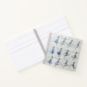 Dancer Steps Scribble Notizblock (Innenseite)