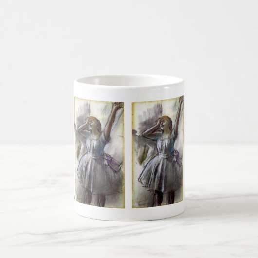 Dancer Stretching von Degas Kaffeetasse (Mittel)