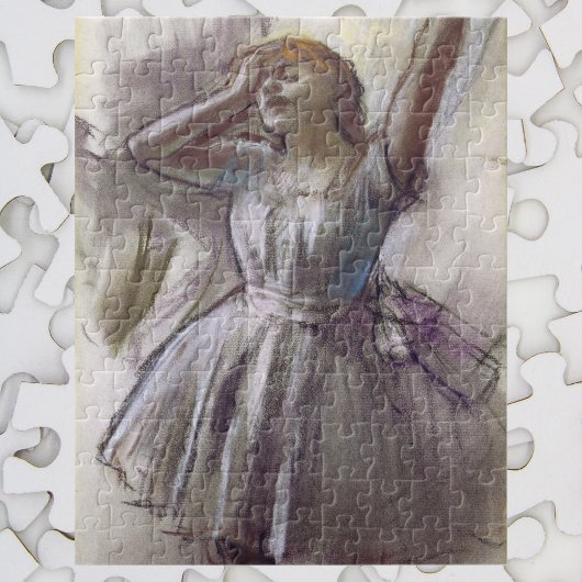 Dancer Stretching von Edgar Degas, Vintages Ballet Puzzle