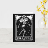 Dancer Tarot Card Skeleton Tanztochter Teache Karte (Gelbe Blume)