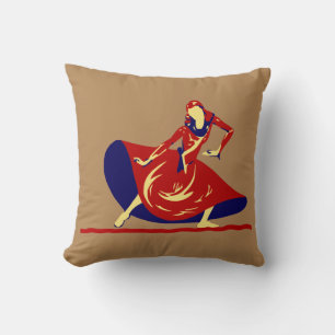 Dancer Throw Kissen