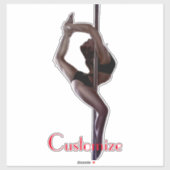 Dancer Thunder_Cove Aufkleber (Blatt)