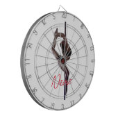 Dancer Thunder_Cove Dartscheibe (Vorderseite Links)