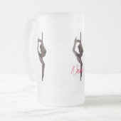 Dancer Thunder_Cove Mattglas Bierglas (Vorderseite Links)