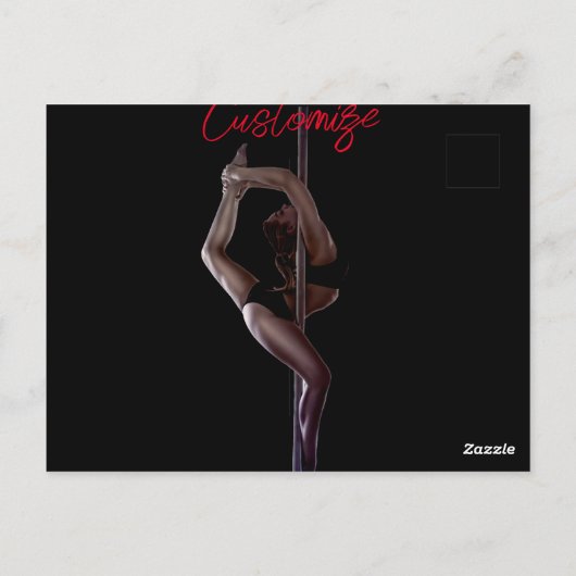 Dancer Thunder_Cove Postkarte (Rückseite)