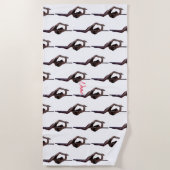 Dancer Thunder_Cove Strandtuch (Vorderseite)