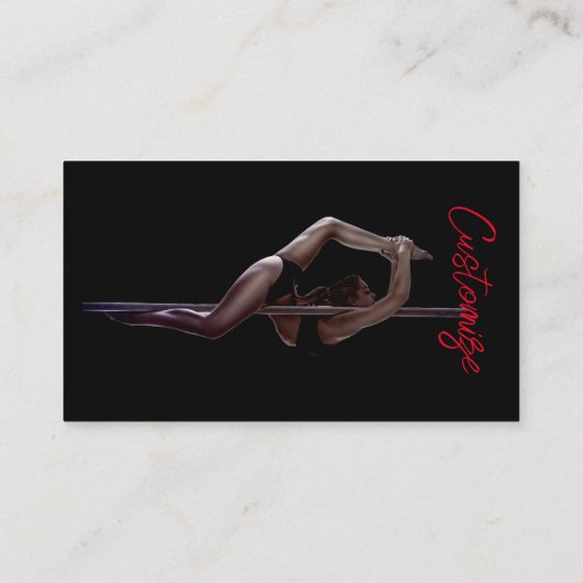 Dancer Thunder_Cove Visitenkarte (Rückseite)