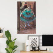 Dancer Verließ ihren Kleidersaal von Edgar Degas Poster (Heimbüro)