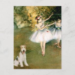 Dancer - Wire Fox Terrier #1 Postkarte