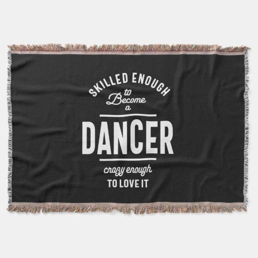 Dancer Work Job Title Gift Decke (Vorderseite)