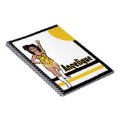Dancer Yellow Fringe Notebook #2 Notizblock (Rechte Seite)