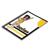 Dancer Yellow Fringe Notebook #2 Notizblock (Linke Seite)