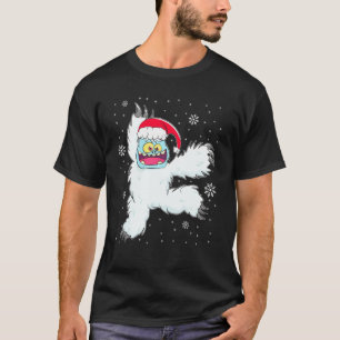 Dancer Yeti Cut Xmas Christmas Dancing T-Shirt