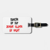 Dancer Zombie Slayer Gepäckanhänger (Vorderseite horizontal)