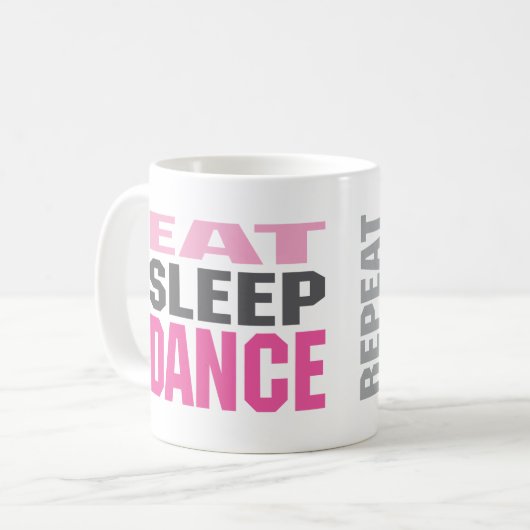 dancerepeat, dancerepeat kaffeetasse (Vorderseite Links)