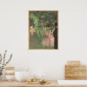 Dancers Backstage - Edgar Degas Fine Art Poster (Küche)