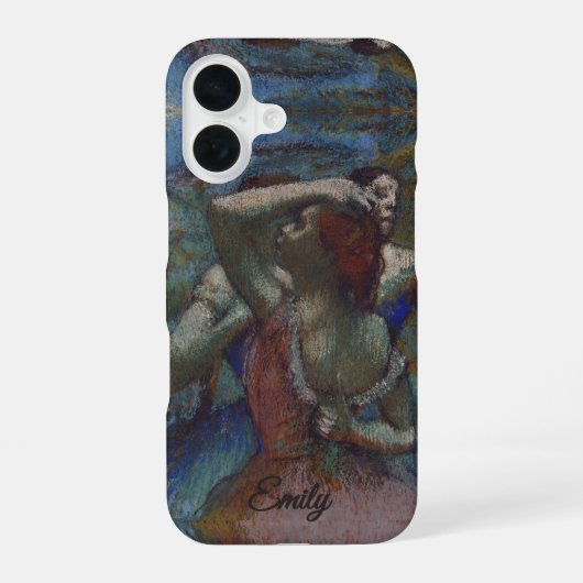 Dancers by Edgar Degas – Personalized Art iPhone 16 Hülle (Rückseite)