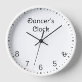 Dancer's Clock - Funny Dance Spaß 5, 6, 7, 8 Uhr (Vorderseite)