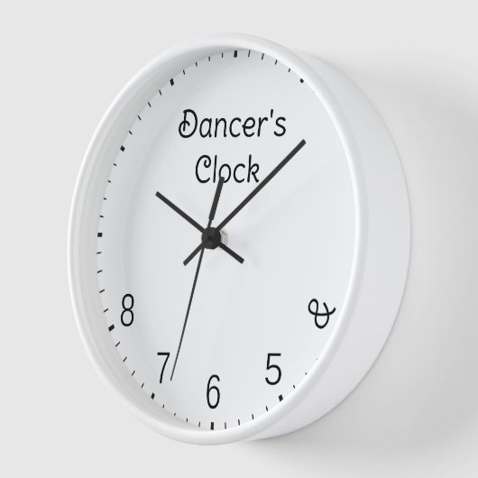 Dancer's Clock - Funny Dance Spaß 5, 6, 7, 8 Uhr (Winkel)