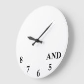 Dancers Clock Große Wanduhr (Winkel)