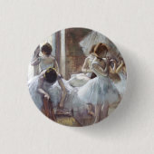 Dancers Edgar Degas Button (Vorderseite)