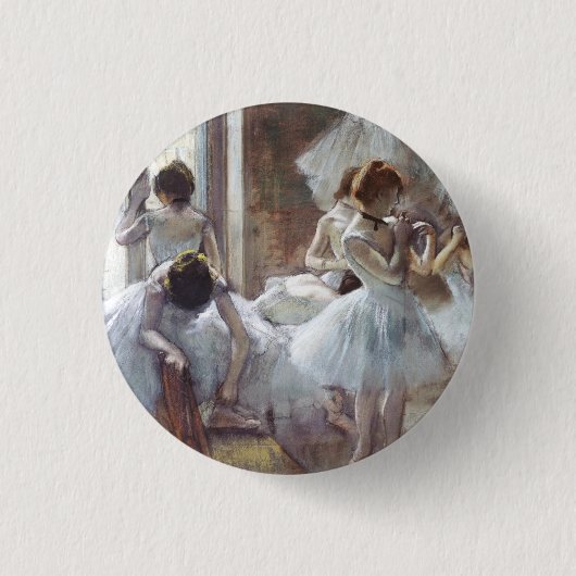 Dancers Edgar Degas Button (Vorderseite)